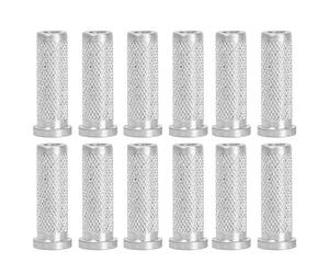 Zerone Inserts De Base De Tir À l'arc De Remplacements 12pcs, Accessoire De Chasse Standard De Manche en Aluminium De Carbone De 6.2mm / 0.24in