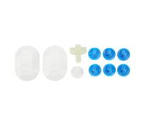 Zerone Kit de Fixation pour Jupe Latérale de Voiture, 10 Pièces, Compatible avec DS3 2009-2015, Forte Force de Serrage