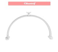 zerone Lumière demi-lune avec support de téléphone Lampe de bureau à ongles demi-lune avec support pour luminaire lampe Prise UE