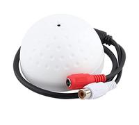 Zerone Micro Audio Pickup appareil pour caméra de sécurité, 100 Mètre carré large gamme High Sensitive Audio Surveillance Micro pour CCTV Sécurité