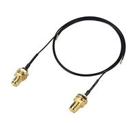 Zerone Mini PCI WiFi vers RP-SMA mâle NGFF/M. 2 câbles connecteur câble câble de ligne 31 cm, 2 pièces, standard