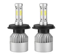 Zerone phare LED H4 2pcs H4 LED 36W 8000LM phare voiture Hi / Lo faisceau ampoules automatiques 6000K (blanc)