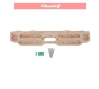 zerone Planche d'Entraînement pour Escalade en Bois avec Kit de - Renforce Gripp, Doigts et Poignées