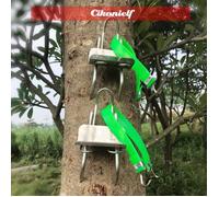 zerone pointes d'escalade d'arbre Outil d'escalade d'arbre en acier inoxydable 304, poteau multifonction, sport parapente argent
