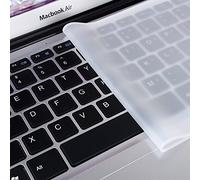 Zerone Protection de clavier transparente en silicone pour ordinateur portable de 12", 13", 14"