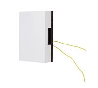 Zerone Sonnette de porte Sonnette filaire manuelle Ding Dong Bell pour système de contrôle d'accès à l'hôtel à la maison (220