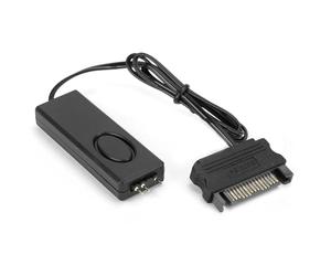 Zerone Télécommande RF, Connecteur ARGB 3 Broches Contrôle Manuel de la Lumière du Ventilateur Contrôleur PC Accessoires 5V Symphony ARGB Noir SATA pour Ventilateurs de Châssis, (Noir)