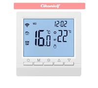 zerone thermostat intelligent ME83H De La Batterie Type De Suspension Au Mur Réchaud bricolage d'ambiance Rétroéclairage