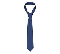 zerosevenee Cravate décontractée pour homme Motif cœur Bleu ciel Indigo Flamme Pour mariage, banquet, travail, réunion, Cœur bleu ciel, taille unique
