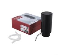 Zeroupshop Aérateur de vin électrique rechargeable par USB - Décanteur intelligent avec trou à réfléchir - Distributeur d'aération rapide pour vin rouge de type C - Noir