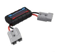 Zeroupshop Analyseur de puissance numérique LCD 150 A/200 A 8-60 V avec mesure du courant de crête Ah Wh Ap pour test de système de batterie solaire RC Noir (200 A)