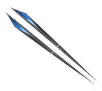 Zeroupshop Autocollants latéraux pour garde-boue de voiture en TPU avec design 3D en fibre de carbone, décalcomanies décoratives sportives compatibles avec véhicule pour un style extérieur amélioré