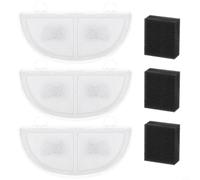 zeroupshop Avec pompe WF20 CF20 Filtre en mousse triple filtration pour fontaine à eau pour chat (3 + 3)