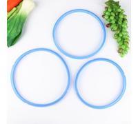 zeroupshop Bague Étanchéité Silicone 22cm Pour Cocotte Minute pour robuste(Blue 3 Quarts)