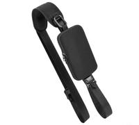 Zeroupshop Bandoulière réglable en nylon pour haut-parleur Turtlebox Original-Gen3 avec coussinet respirant et grande poche pour accessoires pour voyage, pique-nique, plage, transport - Noir