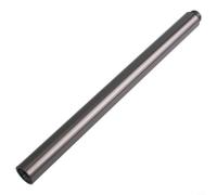 Zeroupshop Barre d'extension de douche ronde en acier inoxydable de 30 cm pour salle de bain - Barre d'extension réglable pour baignoire - Chrome (gris)