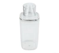Zeroupshop Bidon de détergent à lessive scellé, avec reflux FOR Design, récipient de rangement transparent en PET, pour perles d'adoucissant de savon liquide, organisateur peu encombrant (1,3 l)