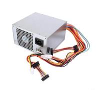 Zeroupshop Bloc d'alimentation ATX 300 W pour Dell OptiPlex 3010/7010/9010, Studio 540/545, Vostro 200-270 & T1500/T1650 Series Boîtier en métal, protection contre les surtensions/surintensités, 24