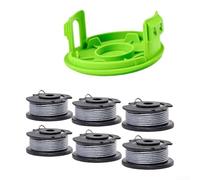 zeroupshop Bobines 0,065" pour Greenworks 6-Pack Double Ligne Bobines 0,065"