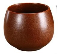 Zeroupshop Bocal à déchets de thé classique, récipient d'eau spacieux pour la maison, accessoire de service à thé de style chinois traditionnel, parois intérieures lisses, option de couleur noire et