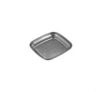 Zeroupshop Bol à sauce coréenne divisé en acier inoxydable, avec 1 à 4 compartiments, bol à sauce vintage argenté, pour barbecue, condiments, collations, base ronde stable, passe au lave-vaisselle (1