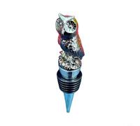 Zeroupshop Bouchon de bouteille de vin décoratif en forme d'animal - En alliage - Avec joint étanche - Pour la conservation du vin rouge - Accessoire créatif pour bar et restaurant - Doré