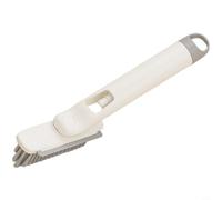 Zeroupshop Brosse rotative pour joints de carrelage - Outil de nettoyage multifonction pour sols de cuisine et salle de bain - Blanc