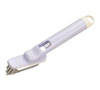Zeroupshop Brosse rotative pour joints de carrelage - Outil de récurage multifonction pour sols de cuisine et de salle de bain - Violet