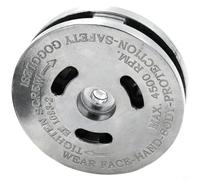 Zeroupshop Brosseuse d'angle en fil d'acier avec bride de 11 mm, poils de 0,7 mm, diamètre extérieur de 103 mm, max 4500 tr/min, nettoyage de tuyau, traitement de nettoyage