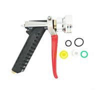Zeroupshop Buse de pulvérisation agricole en cuivre avec tête d'atomisation rotative haute pression pour jardin avec plusieurs modes de décharge pour l'irrigation des plantes et de la pelouse