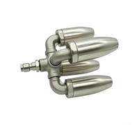 zeroupshop Buse Rotative 360° Nettoyage Béton et Pierre(three heads) | Acier 304, 3600 PSI max, 60°C tolérance, connexion rapide 1/4 pouce, durable