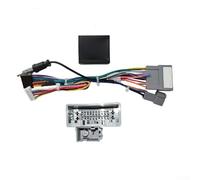 Zeroupshop Câble d'alimentation 16 broches avec bus CAN pour Fit 2021, faisceau de câblage Plug-and-Play pour unité principale, aucune découpe nécessaire, compatible avec écrans de 9 à 10,1 pouces