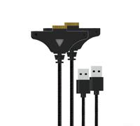 Zeroupshop Câble de charge magnétique tressé de 3 m avec design facile à connecter et détacher, convient pour les manettes Switch 2 pour une session de jeu confortable à la maison ou en déplacement