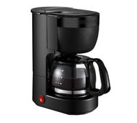 Zeroupshop Cafetière goutte à goutte programmable avec maintien au chaud de 2 heures, pour une sécurité d'arrêt automatique, minuterie 24 heures pour un arôme frais, machine à filtre facile à nettoyer