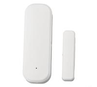 Zeroupshop Capteur de porte intelligent ZIGBEE pour application Tuya, WiFi pour passerelle requis, compatible avec commande vocale, alarme de fenêtre magnétique sans fil pour la sécurité de la maison