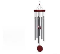 zeroupshop Carillon Éolien Profond 81cm pour aluminium Tube Carillon Éolien | Son grave profond, échelle pentatonique, effet cloche d'église, calme l'esprit, réduction du stress