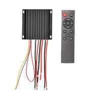 Zeroupshop Contrôleur solaire de réverbère avec télécommande, MPPT-Wide Tension d'entrée 6V-18V, 3.2V For-LiFePO4 à 24V 40W Boost Conversion, Modes d'éclairage avec luminosité continue ou
