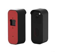 Zeroupshop Coque de protection noire pour sonnette vidéo Blink - Résistante aux intempéries - Design antivol avec vis dissimulées - Fixation adhésive sans perçage