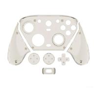 Zeroupshop Coque de protection rigide transparente en polycarbonate pour manette GameSir G7 Pro, étanche, design minimaliste épuré, accessoire de jeu résistant aux chocs (gris transparent)