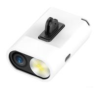 Zeroupshop Coque en silicone antichoc pour Garmin Varia Vue, housse de protection antidérapante avec découpes précises et prise en main sûre, design compact léger pour la protection du cyclisme (blanc