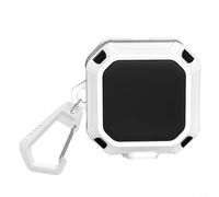 Zeroupshop Coque en silicone souple, pour Galaxy Buds 4 et Buds 4, Pro, coque de protection antichoc avec cordon porte-clés et kit de nettoyage, pour un accès facile à l'ensemble du corps (blanc)