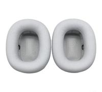 Zeroupshop Coussinets d'oreille de rechange pour AirPods Max, en cuir synthétique de qualité supérieure avec fixation magnétique, coussinets en cuir protéiné souple pour un confort amélioré, gris