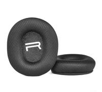 Zeroupshop Coussinets d'oreille et bandeau de rechange compatibles avec le casque de jeu Plantronics RIG 300 Pro-HX, coussinets en cuir protéiné souple pour un confort longue session (A)