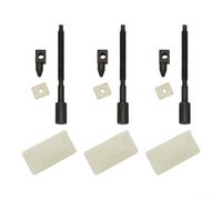 Zeroupshop Cylindre de 47 mm pour kit de piston, pour tronçonneuse MS362 MS362C, pièces de rechange compatibles avec 1140 020 1200, acier pour Nikasil pour clips à anneau