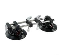 Zeroupshop Définisseur de couture 3 en 1 sans couture avec ventouses sous vide de 17,8 cm, régulateur de carrelage robuste et outil de nivellement pour installation de comptoir, capacité de 180 kg