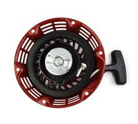 Zeroupshop Démarreur à tirette pour assemblage métallique de type C pour GX120, GX160, GX200, générateur de remplacement du moteur rouge pour équipement électrique extérieur