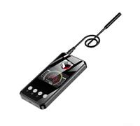 Zeroupshop Détecteur de caméra corporelle sans fil, batterie 2000 mAh pour 48 heures d'autonomie, scanner de signal de portée de 10 m pour appareils, sécurité de confidentialité portable en métal pour