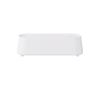 Zeroupshop Diffuseur d'huiles essentielles effet flamme 250 ml Humidificateur avec télécommande 7 couleurs LED Veilleuse Arrêt automatique Minuterie pour chambre à coucher, bureau à domicile (Blanc)
