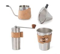 Zeroupshop Ensemble de Café Acier Inoxydable(coffee pot)