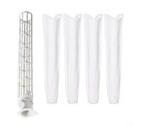 Zeroupshop Ensemble de filtres de rechange pour aspirateurs verticaux Windsor Sensor pour S12 S15 XP12 XP15 XP18 et pour Sebo XSeries X1 X4 pour X5 avec cadre en polypropylène et housse en polaire